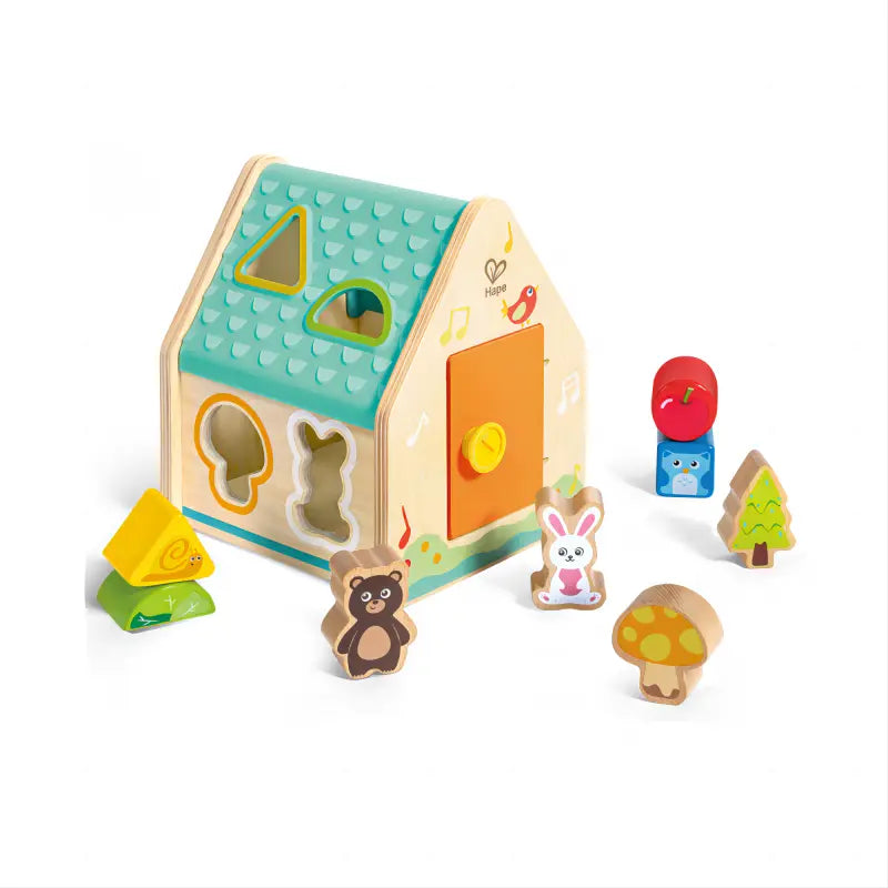 Hape Critter House Shape Sorter E0515