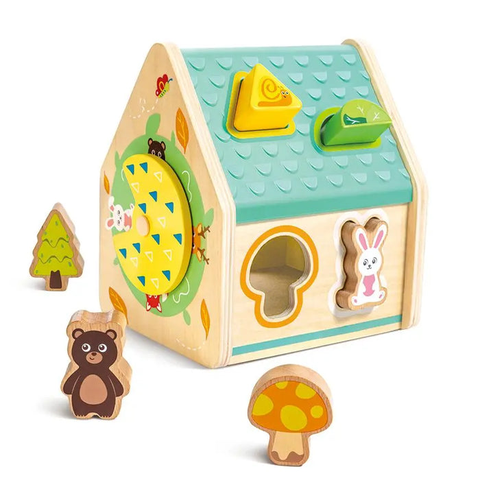 Hape Critter House Shape Sorter E0515