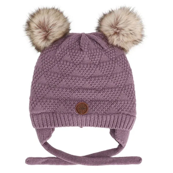 Calikids Knit Soft Touch Hat - Lilac