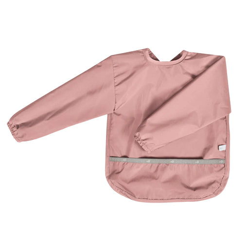 Perlim Pinpin Bib With Sleeves - 12-24M Smokey Pink