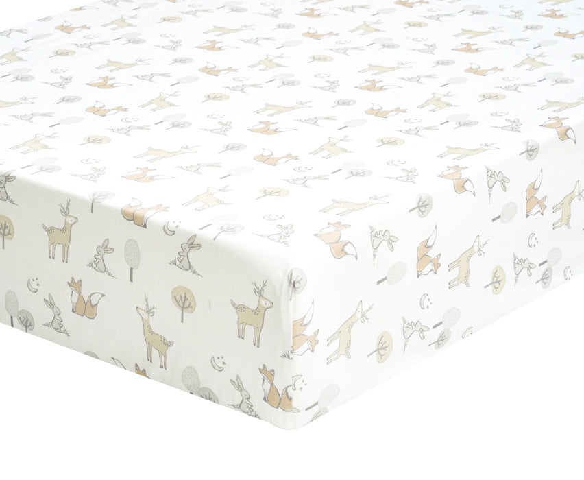 Levtex Crib Fitted Sheet - Mills Waffle Taupe