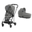 Cybex Mios3 - Matte Black Frame with Soho Grey Seat + Carry Cot Bundle