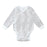 Nest Designs Organic Cotton Long Sleeve Kimono Onesie - Feather Grey