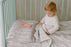 Nest Designs Silk Toddler Pillow - Feather Grey