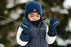 Calikids Knit Windproof Hat - Blue