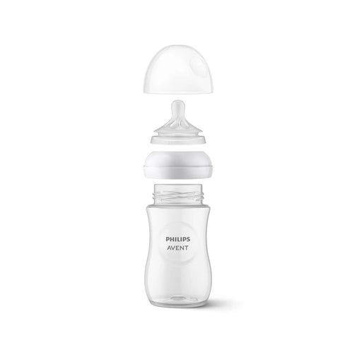 Avent Natural Bottle Clear 9oz 1M+ - 2pack