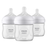 Avent Natural Bottle 4oz Clear - 0m+ 3 pack
