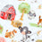Honey Lemonade Baby&Toddler Minky Blanket 30x40 inch - Farm Animals