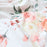 Honey Lemonade Adult Throw Minky Blanket 60x80 inch - Peach Floral