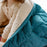 Nest Designs PANTONE Quilted Bamboo Jersey Winter Blanket 3.2T Small - Storm Blue 140cm x 110cm