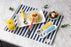 Edison Friends Silicone Spoon & Fork Case - Blue/Yellow