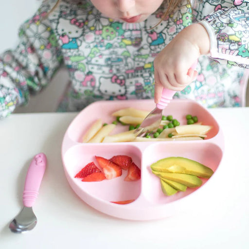 Bumkins Stainless Steel Spoon + Fork Hello Kitty