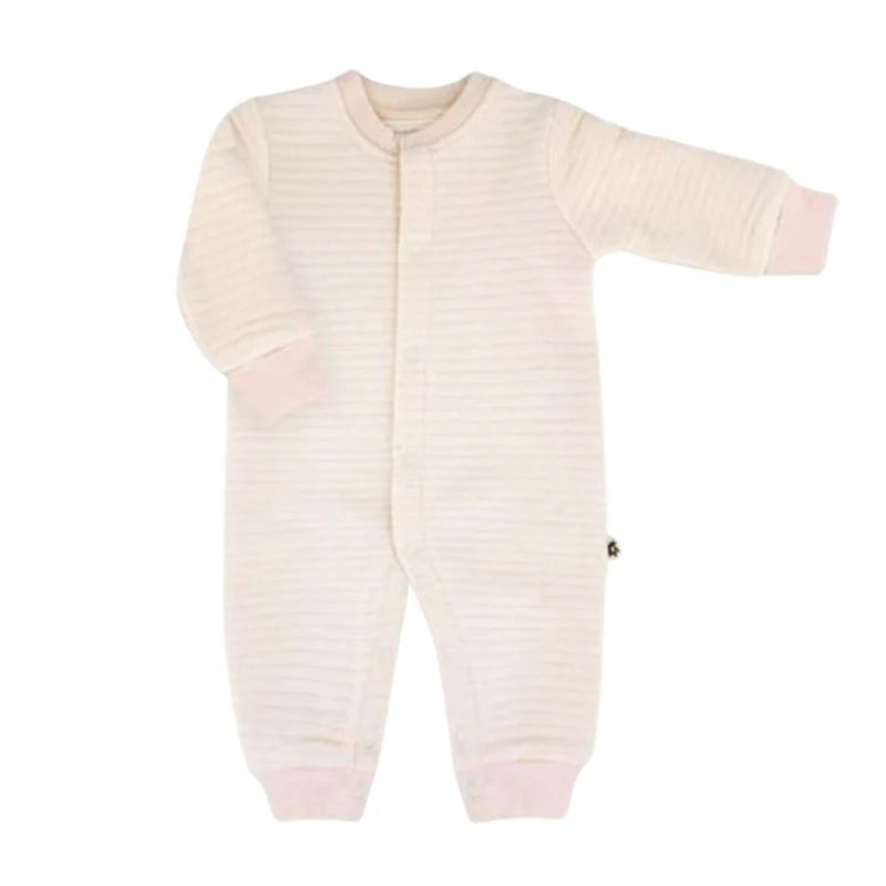 Snugabye Dream Cozy Quilted Jumpsuit 9-12M - Pink