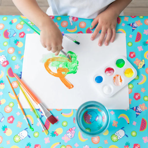 Bumkins Splat Mat - Hello Kitty and Friends