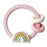 Itzy Ritzy Rattle Silicone Teether - Rainbow