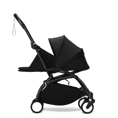 Stokke YOYO3 Stroller Bundle from Newborn to toddler - Black/Black