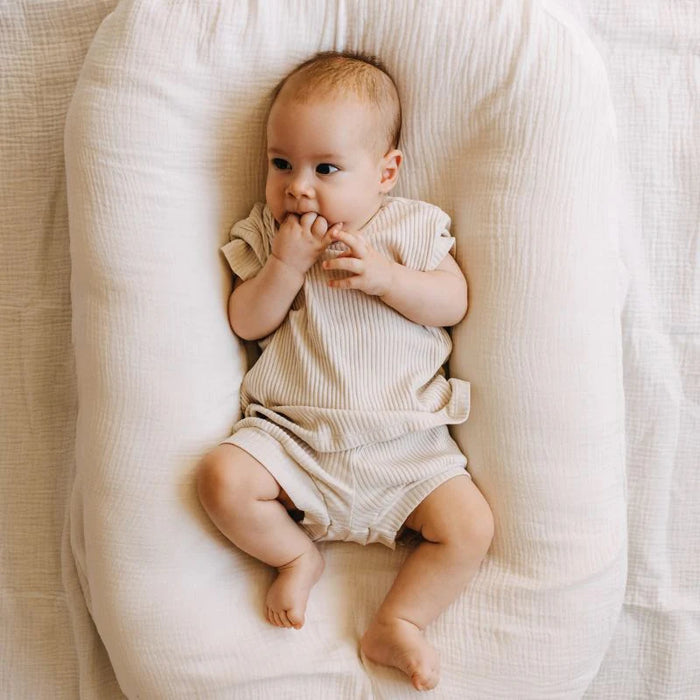 Simmons Lounger Muslin - Coconut