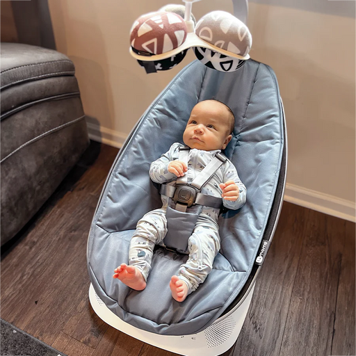 4Moms mamaRoo Multi-Motion Baby Swing - Slate Blue