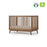 Dadada Soho 3-in-1 convertible crib - Walnut