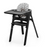Stokke Steps High Chair Complete - Black/Black with Black Seat Grey Clouds Cushion