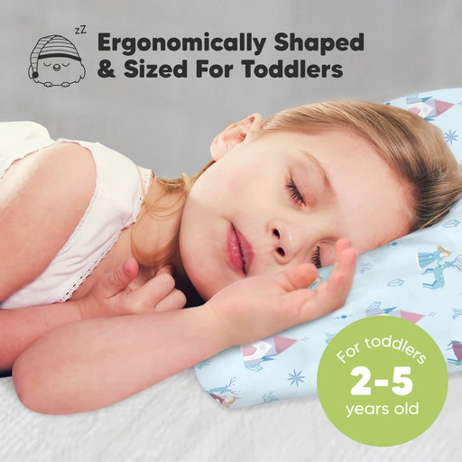 KeaBabies Standard Toddler Pillow - Enchanted Frost