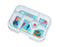 Yumbox Original 6 Compartment - Power Pink w/ Mermaid Tray