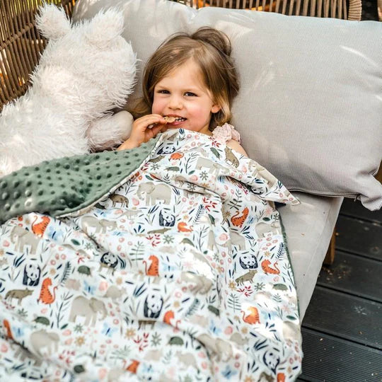 La Millou Toddler Light Blanket 110*140cm - French Riviera Boy Khaki