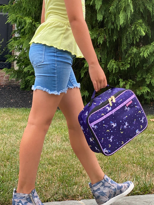 Yumbox Classic Lunch Bag - Unicorn Purple