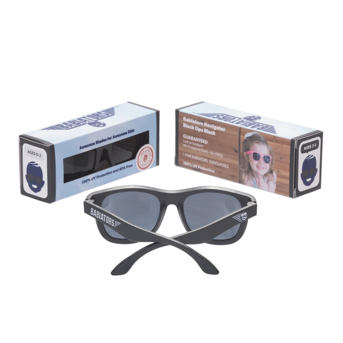 Babiator Navigator Non-Polarized Sunglasses - 6Y+ Black Ops