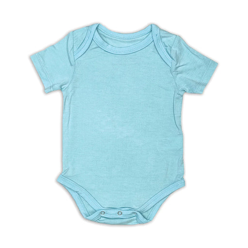 Silkberry Baby Bamboo Short Sleeve Onesie - Cotton Candy