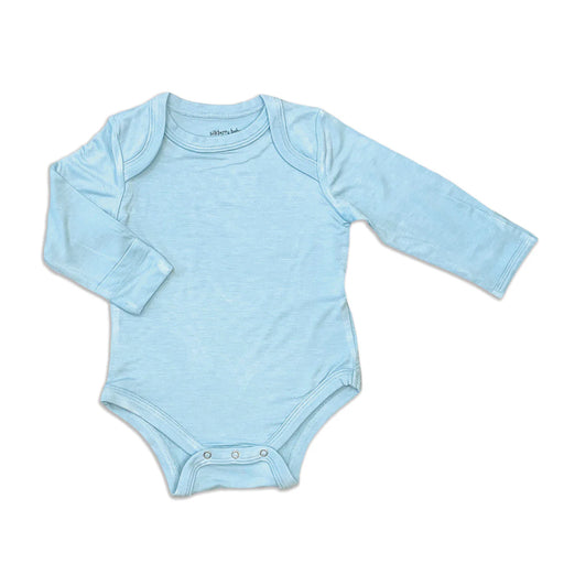 Silkberry Baby Bamboo Long Sleeve Onesie - Sky