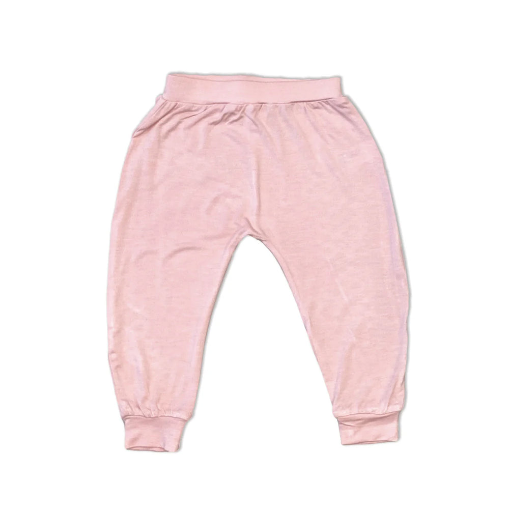 Silkberry Baby Bamboo Harem Pants - Teatime