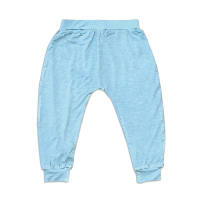 Silkberry Baby Bamboo Harem Pants - Sky