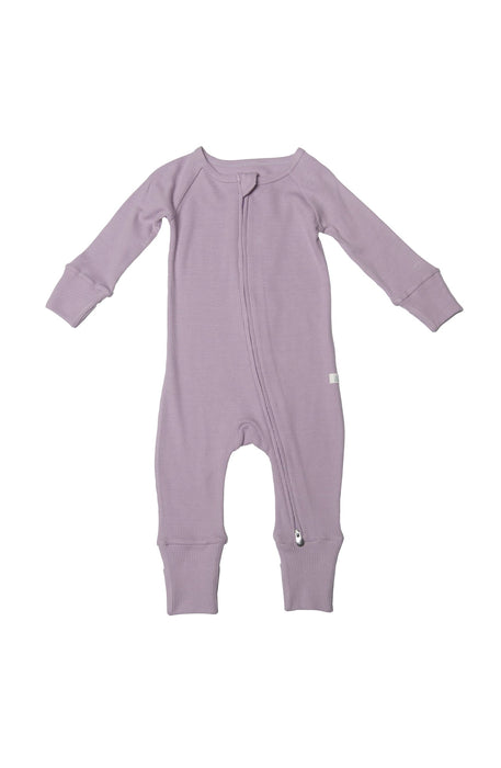 Loulou Lollipop Waffle Sleeper 6-12M - Lavender