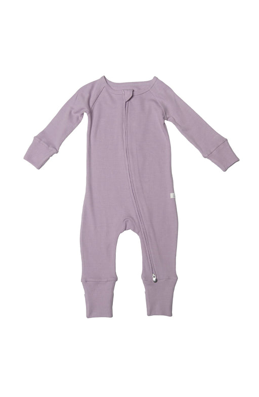 Loulou Lollipop Waffle Sleeper 6-12M - Lavender