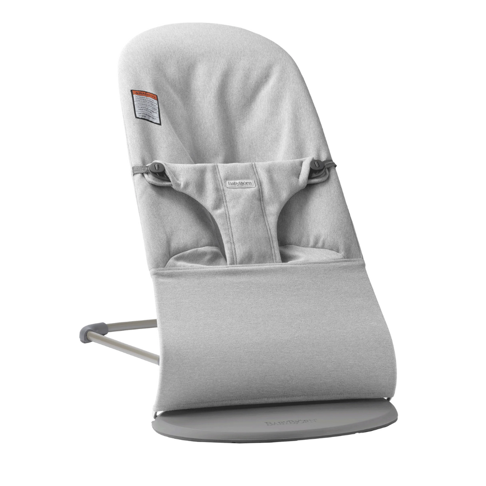 BabyBjorn Bouncer Bliss - Woven/Light Gray Melange