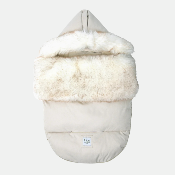 7AM Enfant PlushPod Tundra - White Fur 18M-3T