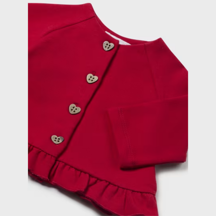 Mayoral Skirt and Jacket Set - Rojo