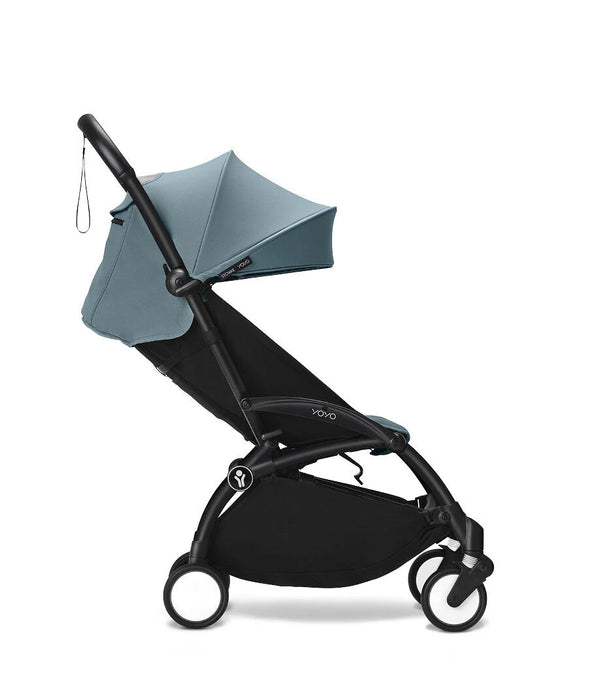 Stokke YOYO3 Stroller from 6 months - Black/Aqua