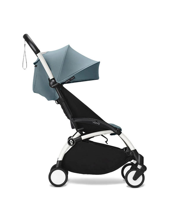 Stokke YOYO3 Stroller from 6 months - White/Aqua