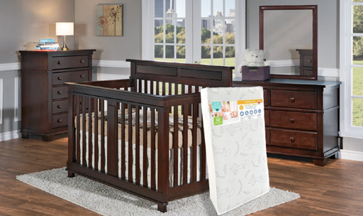 Pali Torino Forever Crib (Mocacchino) + Simmons Cocoon Mattress Bundle (IN STORE ONLY)