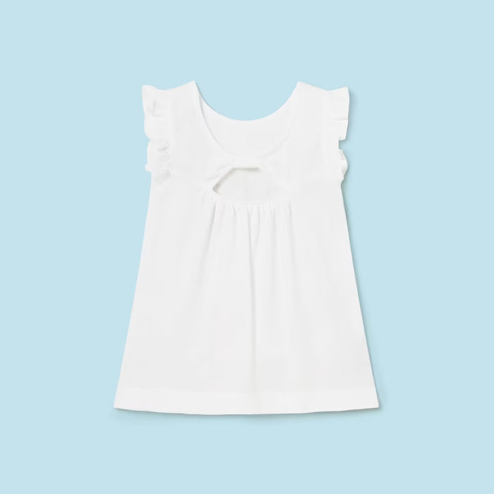 Mayoral Printed Dress - Blanco
