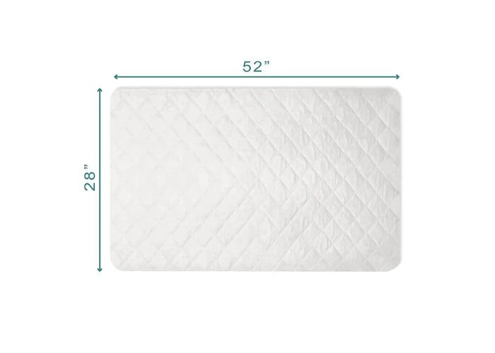 Baby Works Quilted& Fitted Bamboo Mattress Protector
