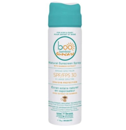 Boo Bamboo Baby Sunscreen Mini Spray SPF30 50g(dated feb/25)