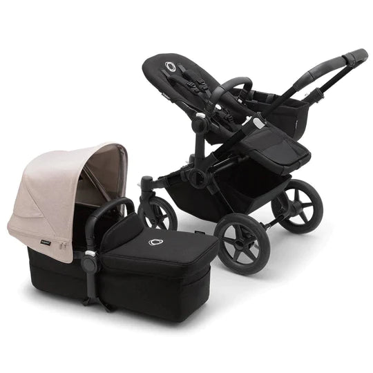 Bugaboo Donkey 5 Mono Complete Black Misty White CanaBee Baby