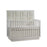 Natart Como Conv.Crib With Upholstered Panel