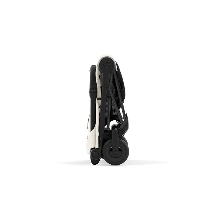 Cybex Coya Ultra-compact Stroller Matt Black Frame - Off White