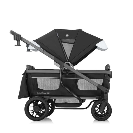 Evenflo Shyft Rideshare Stroller Wagon - Sterling Black