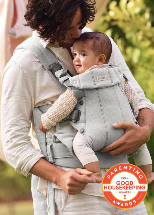 BabyBjorn Baby Carrier Harmony - Woven / Light Grey