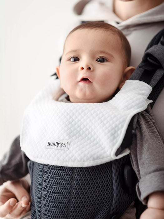 Baby Bjorn Bib for Baby Carrier - Harmony White